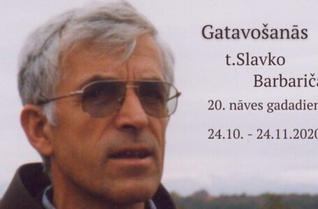 Gatavošanās tēva Slavko Barbariča 20. nāves gadadienai