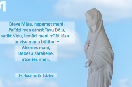 PIEKTĀ DIENA: Marija, Baznīcas Māte (33. diena)
