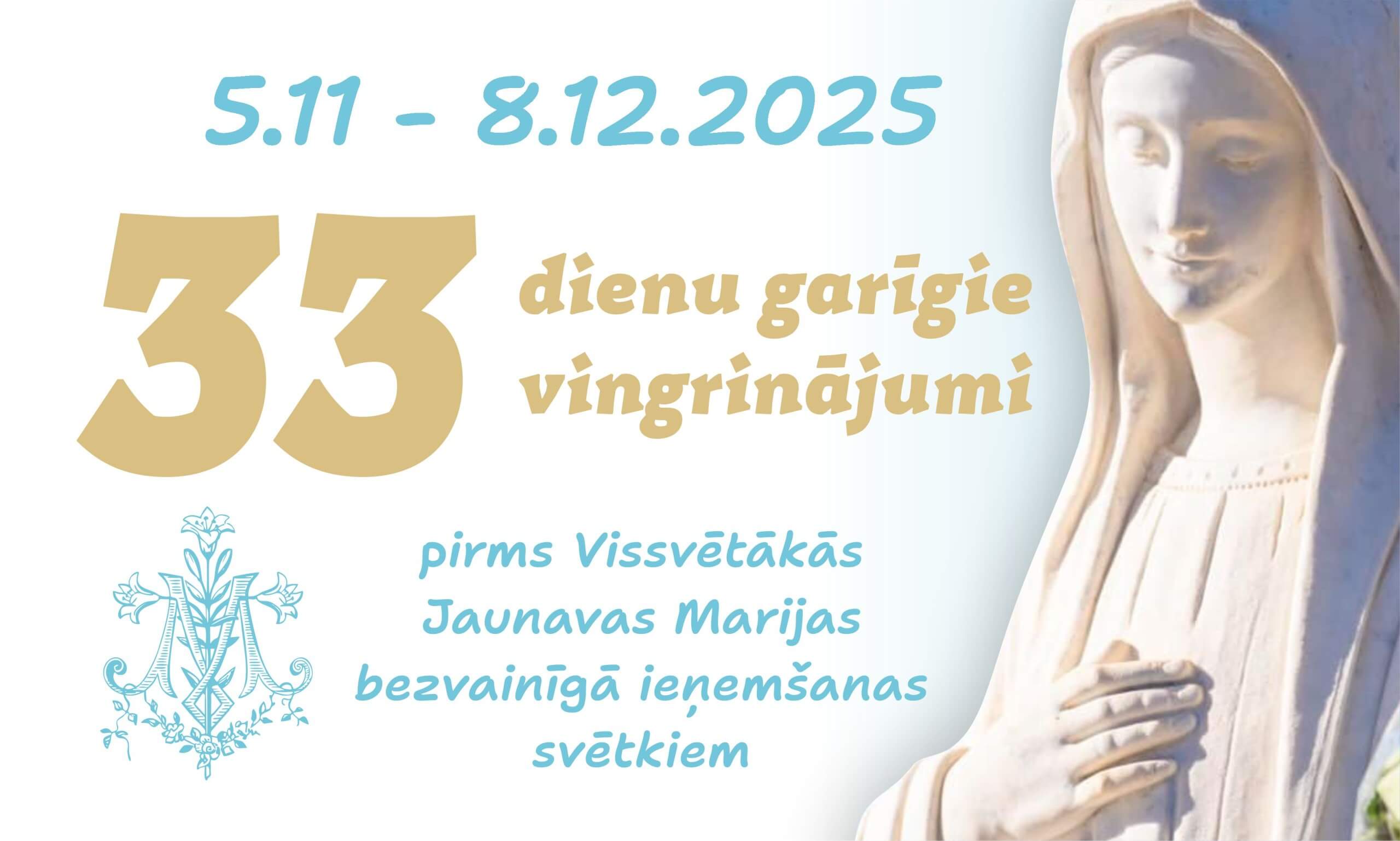 33 DIENU GARĪGIE VINGRINĀJUMI